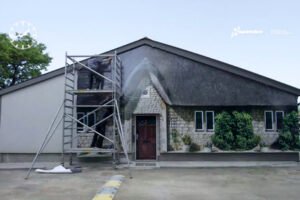 Spandex uses Arlon wall wrap materials to transform its office façade