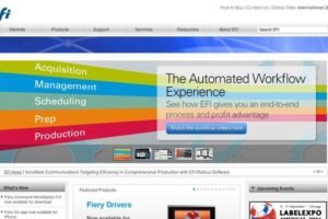 Newest version of EFI Fiery proServer at 7x speed improvement