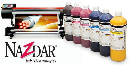 Read more about the article Nazdar releases TX650 dye sublimation transfer inks validated for Roland Soljet