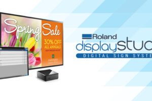 Roland DisplayStudio awarded Viscom BEST of 2014 Award