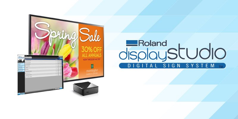 Read more about the article Roland DisplayStudio awarded Viscom BEST of 2014 Award