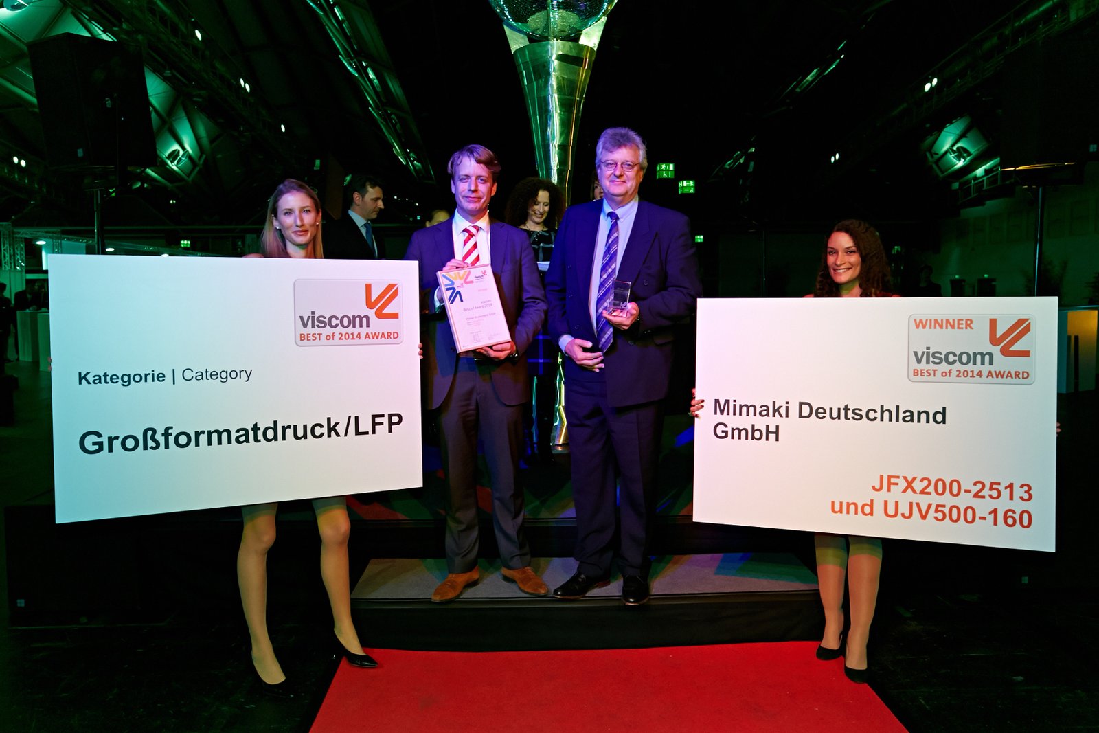 You are currently viewing Double wins for Mimaki printers at Viscom Best of 2014 Awards