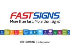 FASTSIGNS helps companies connect visual graphics