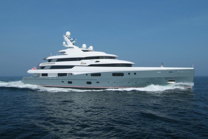 You are currently viewing Largest yacht ever to be wrapped using Farben materials on New Year