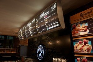 Vista Systems’ illuminated LED food menu boards