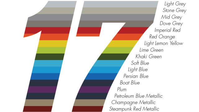 You are currently viewing Gerber 220 High Performance cast vinyl adds 17 new colours