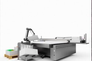 SwissQprint premieres Rob to auto load and unload media at drupa 2016