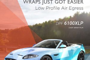 Arlon’s recently launched DPF 6100XLP wrap film makes vehicle wrapping speedier