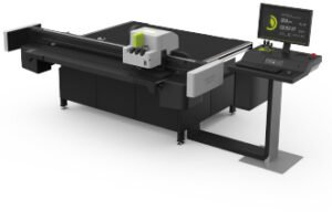 Esko India showing its latest Kongsberg X cutting table at IndiaCorr Expo 2016