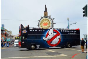 Massivit 3D printer produces attention-grabbing bus wraps for new Ghostbusters movie