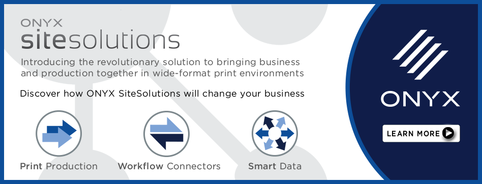 Read more about the article ONYX Graphics announcing its ONYX SiteSolutions at FESPA 2017