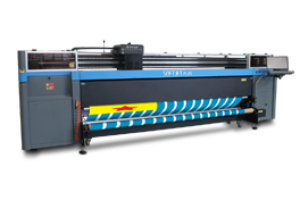 ColorJet showing its soft signage printer SoftJet at FESPA 2017 in Hamburg