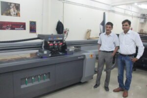 JNArora & Co installs HandTop HT 3116FR6 UV flatbed printer at Dinesh Plastic Works