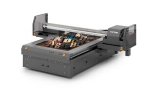 New RICOH Pro T7210 flatbed printer to be unpacked at SGIA Expo 2017