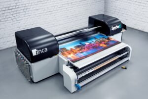 FUJIFILM announces new Inca SpyderX UV flatbed and RTR printer