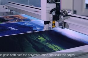 Zund develops Laser Module for cut and seal edges simultaneously
