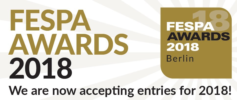 You are currently viewing January 26 as final deadline for entry to FESPA Awards 2018