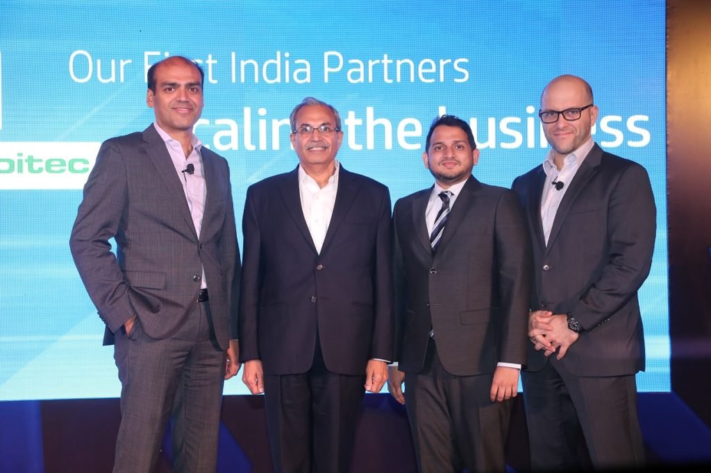 L R Sumeer Chandra MD HP Inc. India Saroop Chand Founding Director Adroitec Atit Kothari Business Development – Leadership Team at Imaginarium and Alexandre Lalumiere Director APJ 3D Printing HP Inc. 2