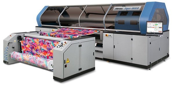 You are currently viewing Mimaki Tiger 1800B production-class textile printer raises innovation bar