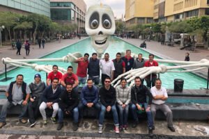 Mexican printer uses Massivit 1800 3D to create colossal, illuminated human skeleton