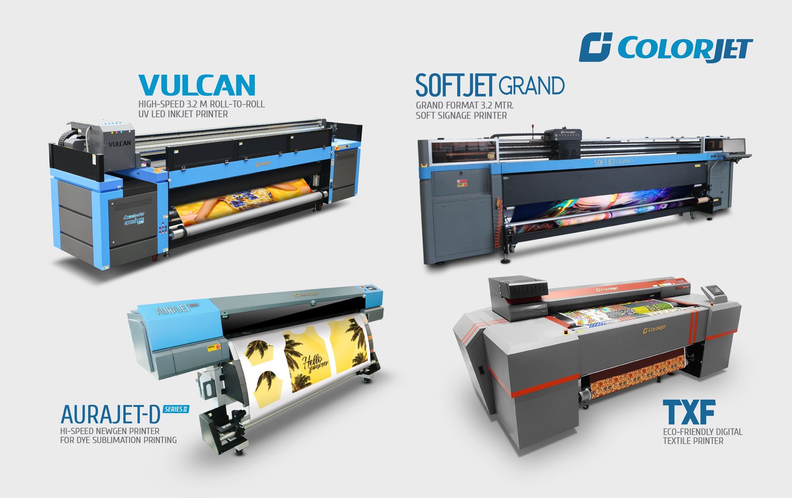 You are currently viewing Color Jet India to demonstrate UV and textile printing solutions at FESPA Berlin 2018