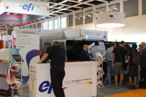 EFI makes world debut of VUTEk 340i printer at FESPA 2018