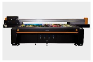 MUTOH’s first true 4’x8′ UV-LED flatbed printer: PerformanceJet 2508UF
