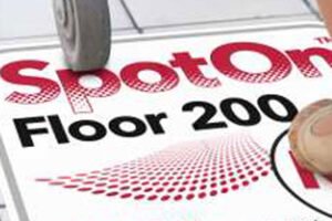 Drytac SpotOn Floor 200 also works on short pile carpets