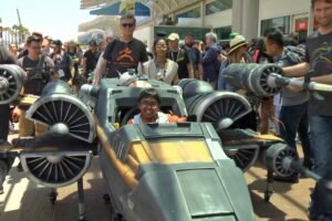 Massivit3D fulfils teenager’s dream with Star Wars X-Wing Fighter Wheelchair Costume