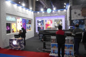 HP at PRINTPACK INDIA showcased gallery full of stunning HP Latex print samples