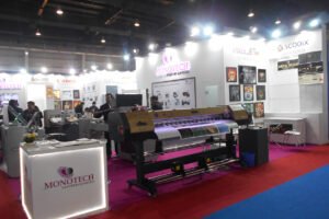 Monotech introduced its entry-level PIXELJET miniRTR printer at PRINPACK INDIA 2019