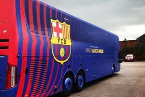 Drytac Polar scores at Liverpool vs Barcelona match