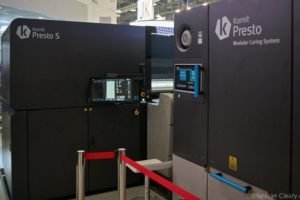 Kornit Digital demonstrates its new Presto printer at ITMA 2019