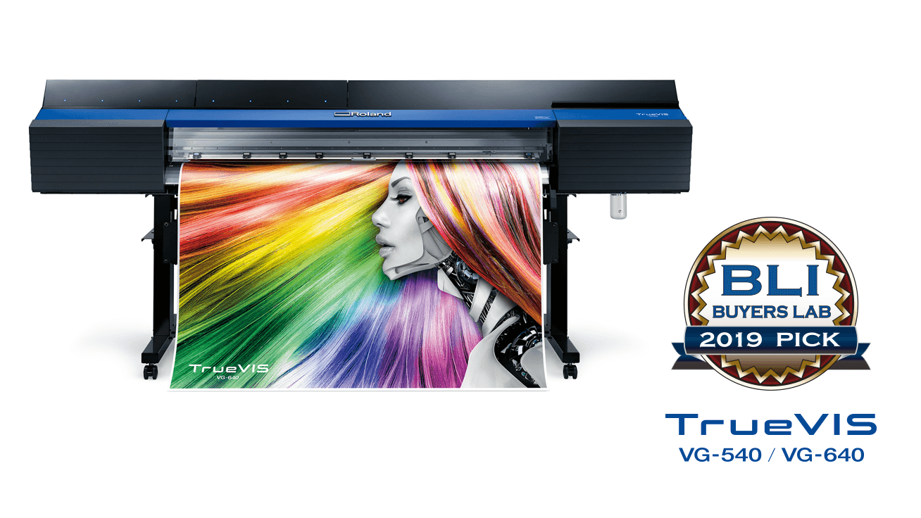 You are currently viewing Roland DG TrueVIS printer/cutters win three Buyers Lab 2020 Awards