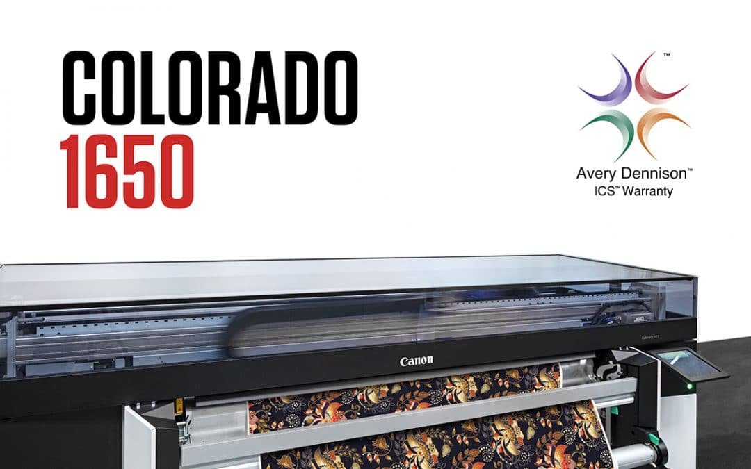 You are currently viewing Canon receives Avery Dennison warranty certification