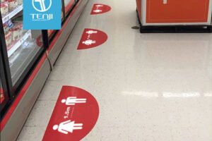 Floor graphics are now more than just marketing