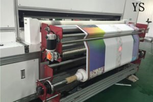 Textile transformation in large-format printing