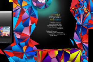 Virtual Booth of HP turns imagination into reality