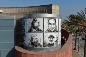 Iconic building wrap of Japanese American National Museum in LA turns heads