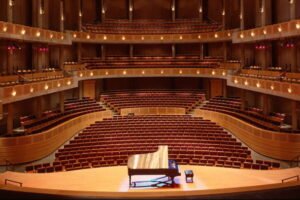 Drytac SpotOn Floor 200 helps students stage and perform opera virtually for audiences at home