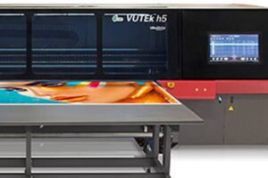 EFI VUTEk h5 provides superior efficiency up to nine-layer print capability