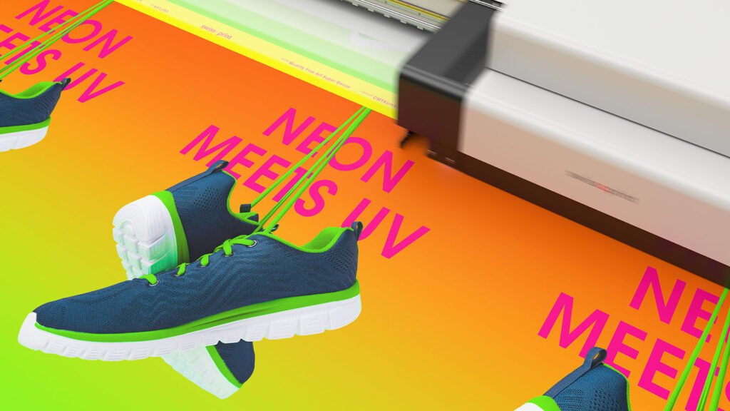 neon four colours