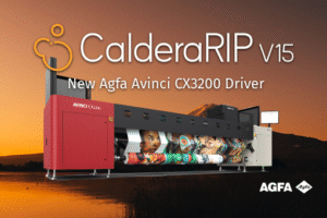 CalderaRIP now compatible with Agfa dye-sub system