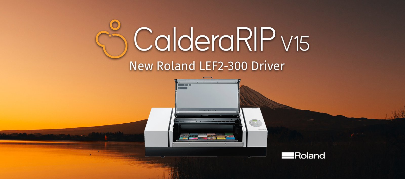 Read more about the article CalderaRIP now compatible with Roland benchtop UV printer
