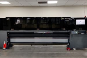 Arrow Digital installs EFI Pro 32r+ UV LED RTR at Caterpillar Signs