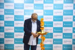 Ad guru KV Sridhar a.k.a Pops inaugurates Media Expo Mumbai 2022