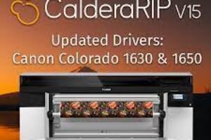 Caldera releases updated RIP drivers for Canon Colorado printers