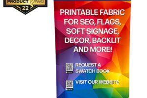 Fisher Textiles bags two Pinnacle awards for textile media + backlit framing systems