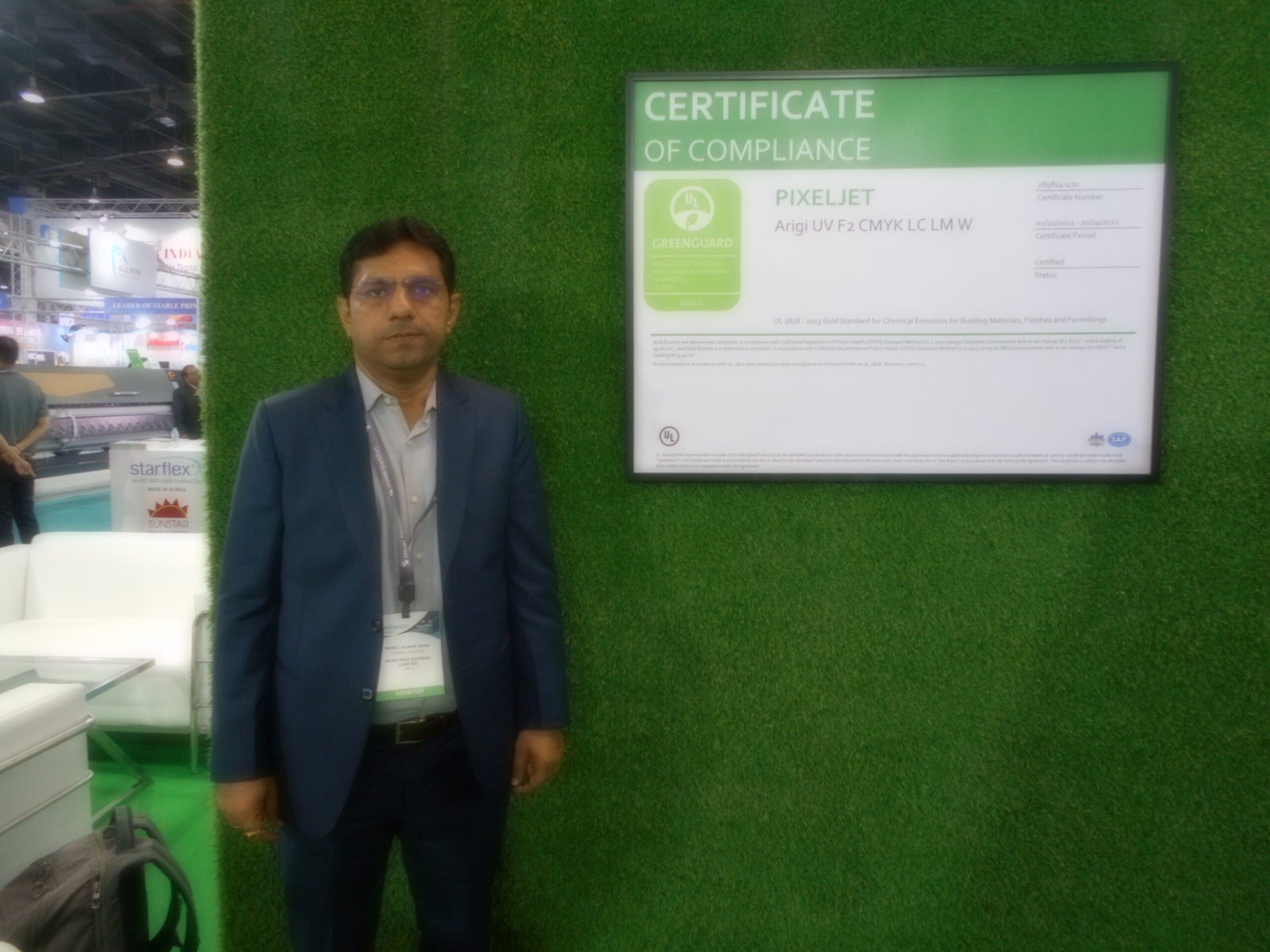 Read more about the article Monotech’s Pixeljet inks get GREENGUARD Gold Certification