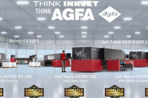 Agfa wins five Pinnacle awards in inkjet categories